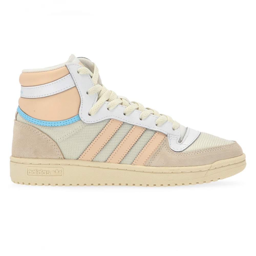 Adidas Top Ten RB Cream White Orange Sneakers, New Women's Shoes HQ1292